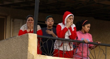 Scènes de violence au Caire, 22 mars 2013. REUTERS/Amr Abdallah Dalsh